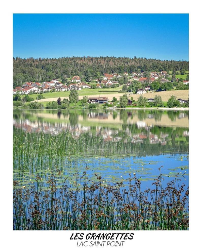 La Parenthese Vue Lac Les Grangettes Buitenkant foto